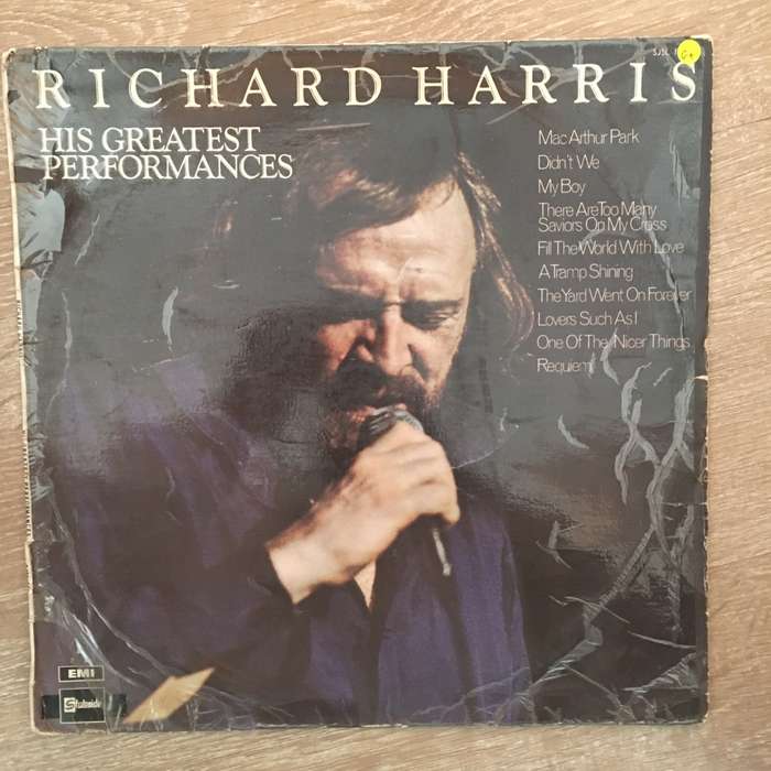 Richard Harris - His Greatest Performances - Vinyl LP Record - Opened  - Good+ Quality (G+)