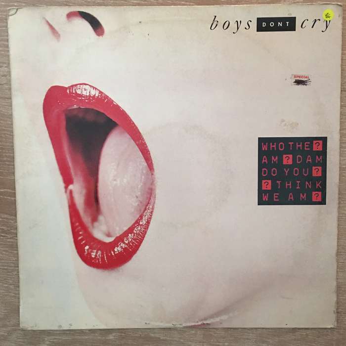 Boys Don't Cry  Who The Am Dam Do You Think You Am - Vinyl LP Record - Opened  - Very-Good+...