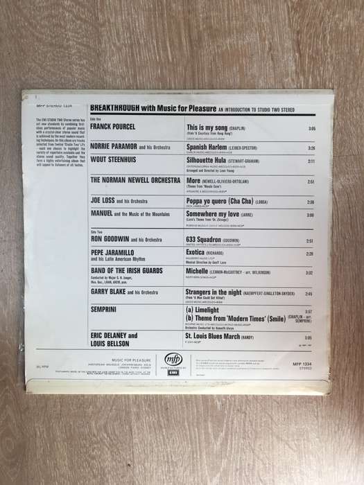 Studio 2 Breakthrough - Vinyl LP Record - Opened  - Very-Good Quality (VG)