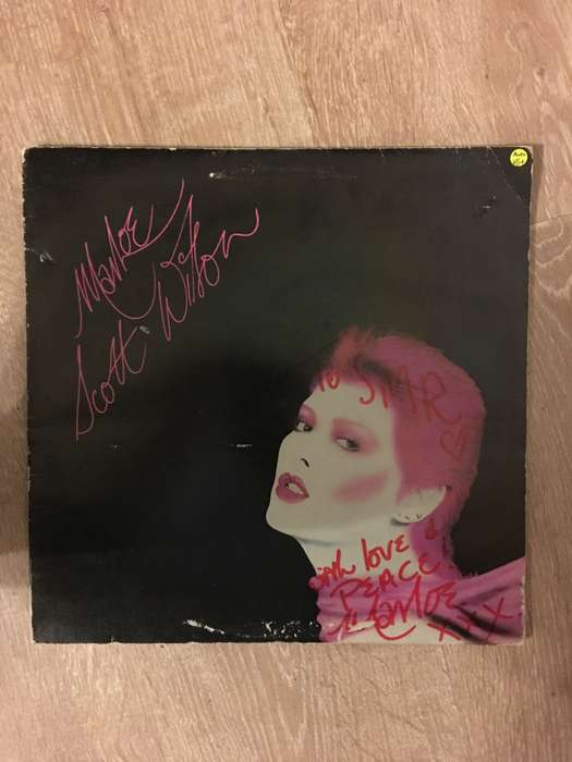 Marloe Scott Wilson - Autographed Copy - Vinyl LP Record  - Very-Good+ Quality (VG+)