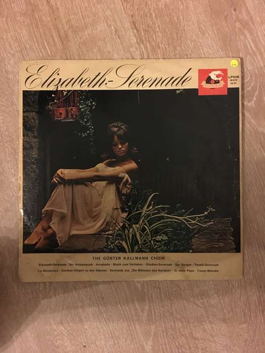 Gunter Kallmann Choir  Elizabethan Serenade  - Vinyl LP Record - Opened  - Good+ Quality (G+)