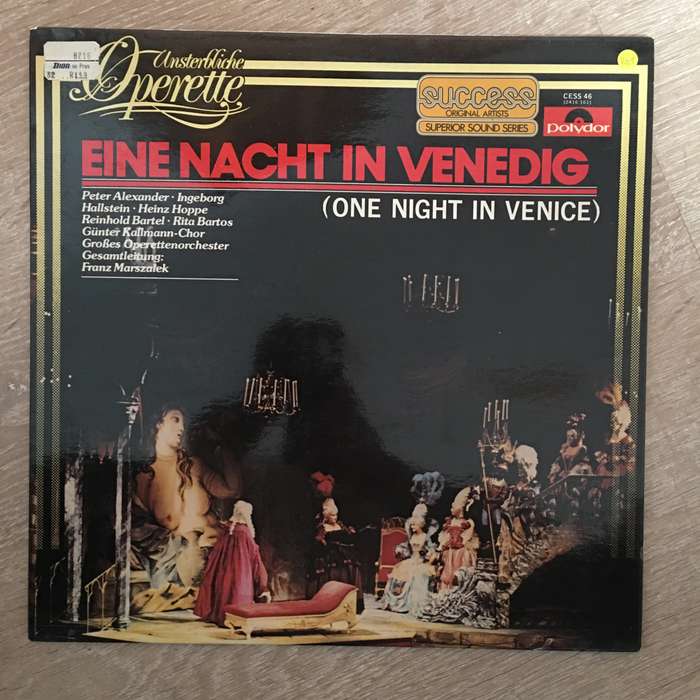 One Night In Venice - Vinyl LP Record - Opened  - Very-Good+ Quality (VG+)