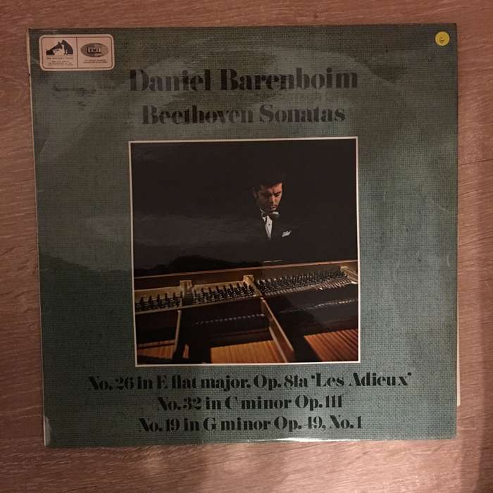Daniel Barenboim  Beethoven Sonatas -  Vinyl LP Record - Opened (G)
