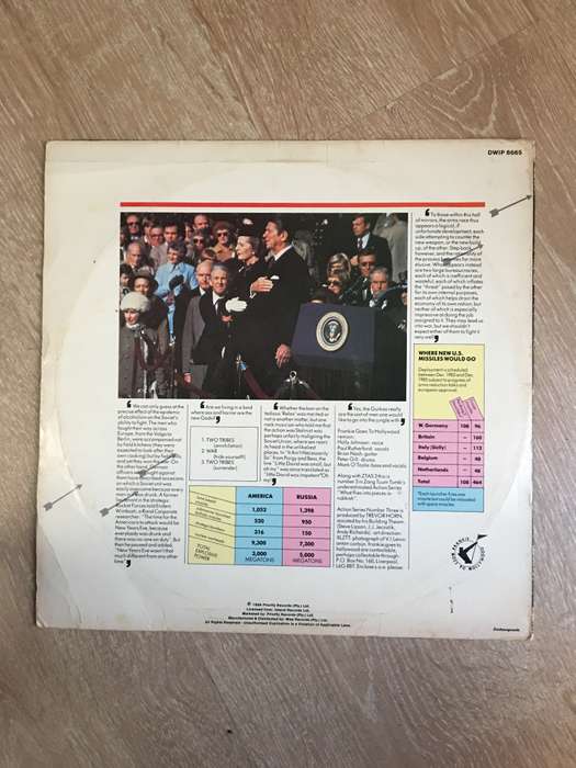 Frankie Goes to Hollywood - Two Tribes - Vinyl LP Record - Opened  - Very-Good Quality (VG)