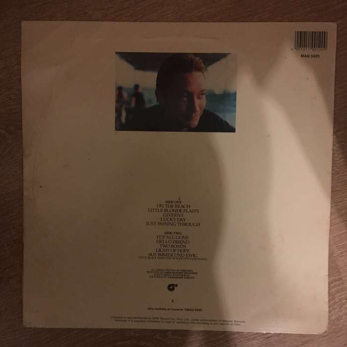 Chris Rea - On The Beach - Vinyl LP Record - Good+ Quality (G+)