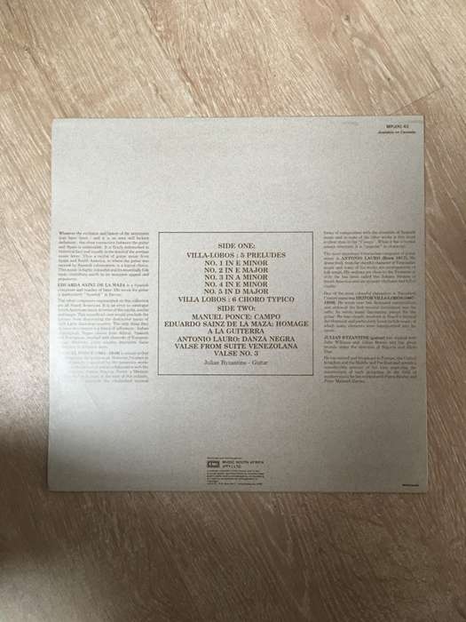 Guitar Masterpiece - EMI  Vinyl LP Record - Opened  - Very-Good+ Quality (VG+)