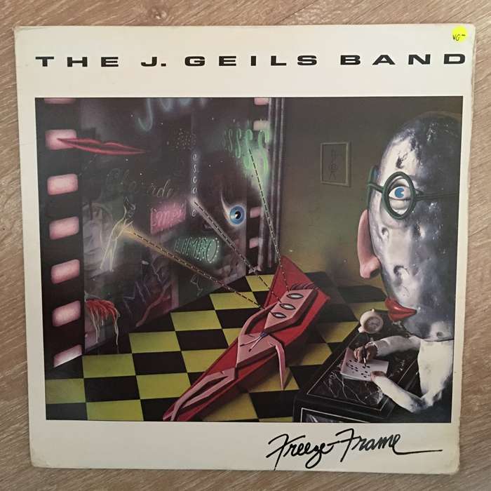 J. Geils Band - Freeze Frame - Vinyl LP Record - Opened  - Very-Good- Quality (VG-)
