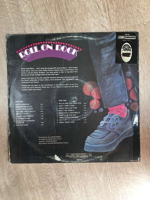 Roll On Rock - Vinyl LP Record - Opened  - Very-Good+ Quality (VG+)