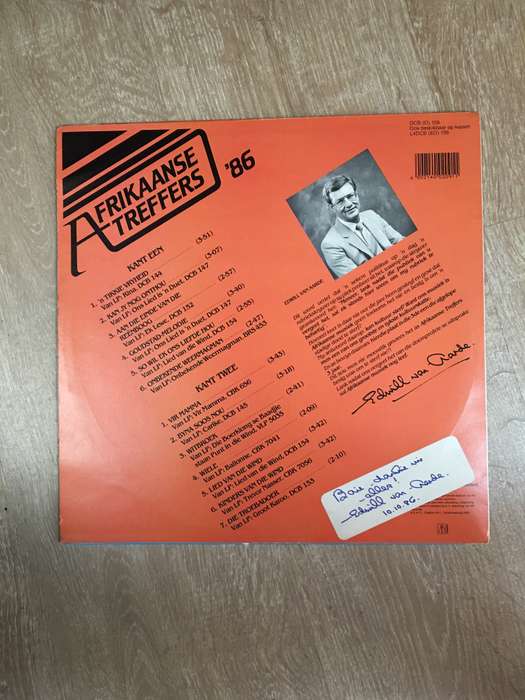 Afrikaanse Treffers '86 - Vinyl LP Record - Opened  - Very-Good+ Quality (VG+)