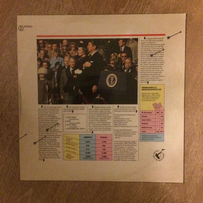 Frankie Goes to Hollywood - Two Tribes - Vinyl LP Record - Opened  - Very-Good+ Quality (VG+)