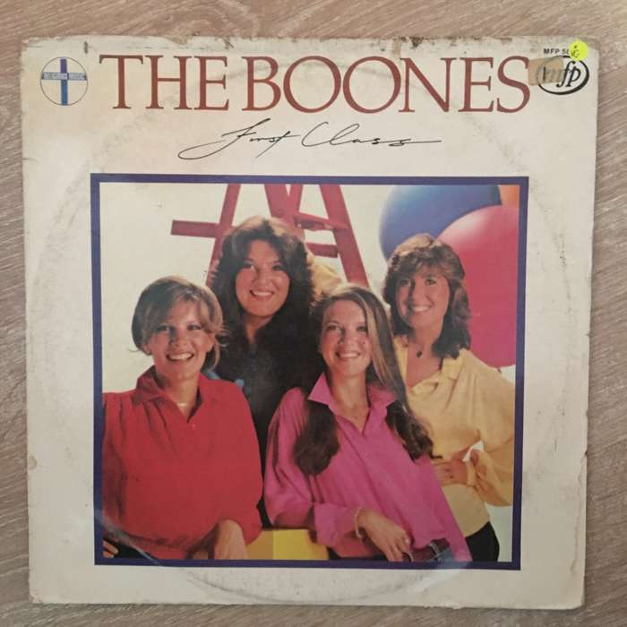 The Boones - First Class- Vinyl LP - Record - Very-Good Quality (VG)