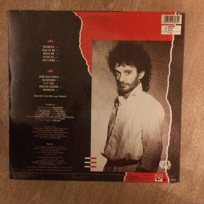 Franz Benton - Promises - Vinyl LP Record - Opened  - Very-Good+ Quality (VG+)
