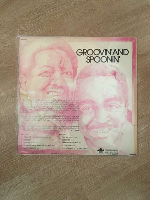 Groovin' and Spoonin' - Groove Holmes & Jimmy Witherspoon - Vinyl LP Record  (VG+)