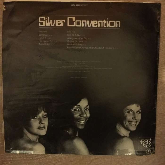 Silver Convention - Save Me  Vinyl LP Record  (G+)