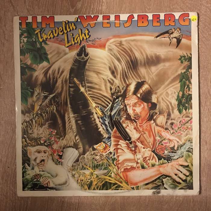 Tim Weisberg  Travelin' Light - Vinyl LP Record - Very-Good+ Quality (VG+)