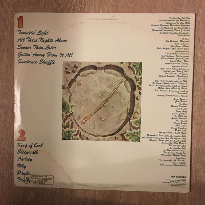 Tim Weisberg  Travelin' Light - Vinyl LP Record - Very-Good+ Quality (VG+)