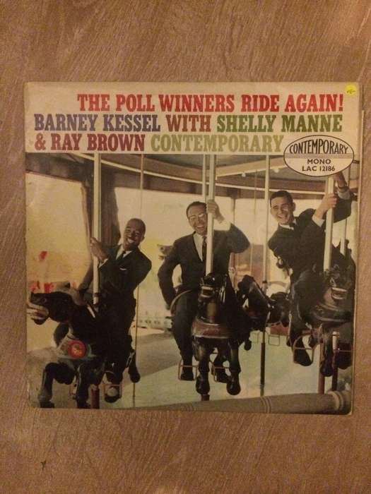 The Poll Winners  Ride Again - Vinyl LP Record - Opened  - Very-Good- Quality (VG-)