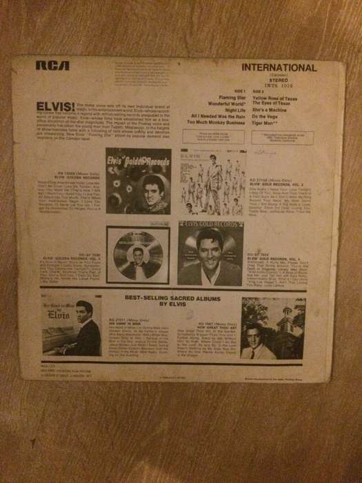 Elvis Sings Flaming Star - Vinyl LP Record - Opened  - Good+ Quality (G+)