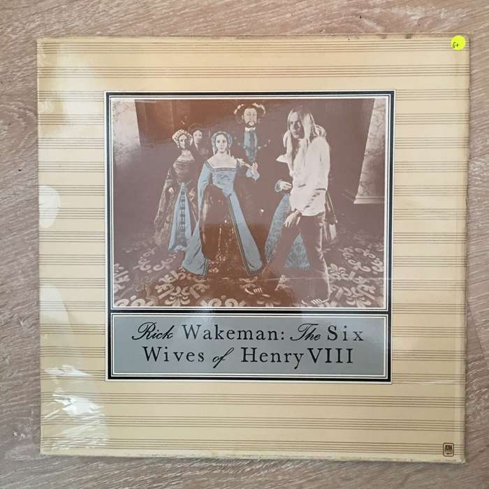 Rick Wakeman - The Six Wives of Henry VIII - Vinyl LP Record - Opened  - Good+ Quality (G+)