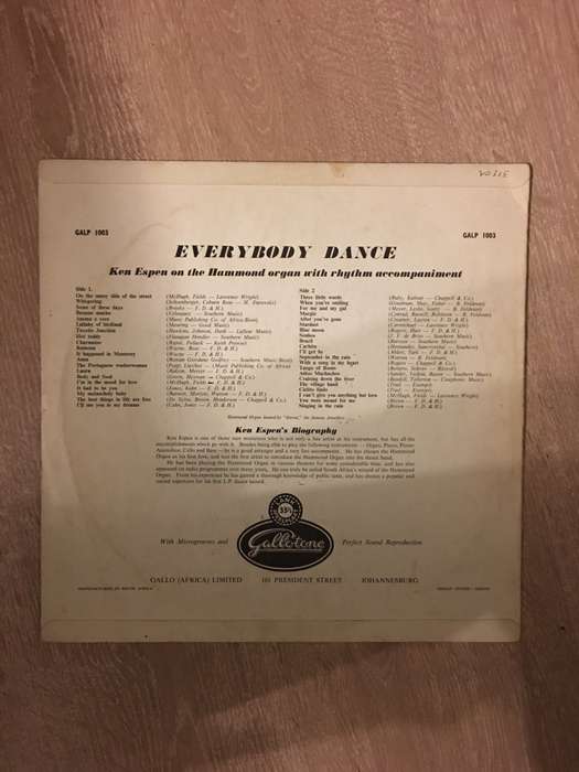 Ken Espen - Everybody Dance - Vinyl LP - Opened  - Very-Good Quality (VG)