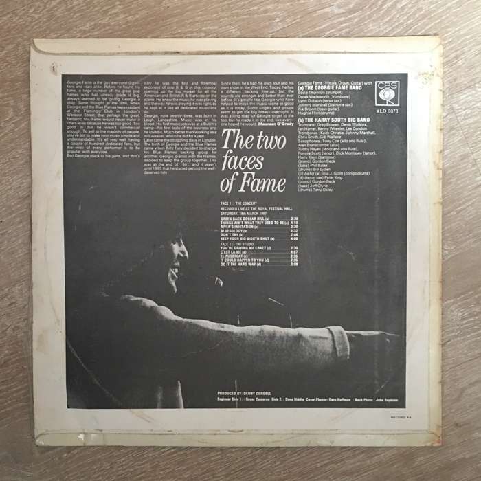 The Two Faces Of Fame -   Vinyl LP Record - Opened  - Good Quality (G)