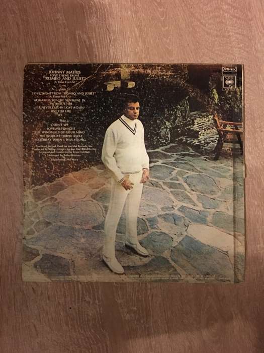 Johnny Mathis - Love Theme  - Vinyl LP Record - Opened  - Good+ Quality (G+)