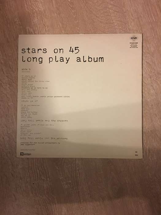 Stars on 45 - The Original Long Play Album - Vinyl LP Record (VG+)