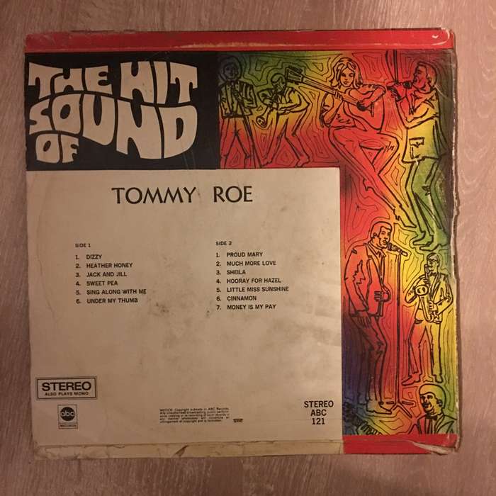 The Hit Sound Of Tommy Roe -  Vinyl LP Record - Opened  - Very-Good Quality (VG)