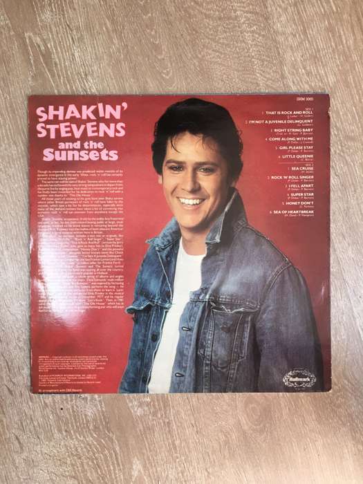 Shakin' Stevens and The Sunsets - Vinyl LP Record - Opened  - Very-Good+ Quality (VG+)
