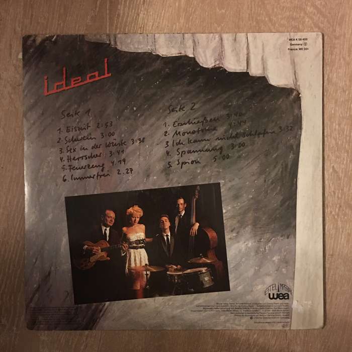 Ideal - Der Ernst des Lebens -  Vinyl LP Record - Opened  - Very-Good Quality (VG)
