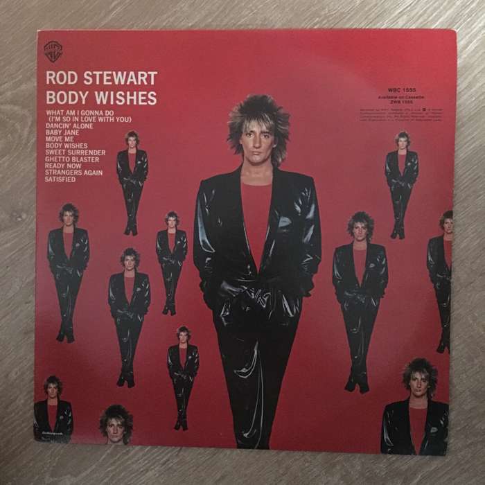 Rod Stewart - Body Wishes - Vinyl LP Record - Opened  - Very-Good+ Quality (VG+)