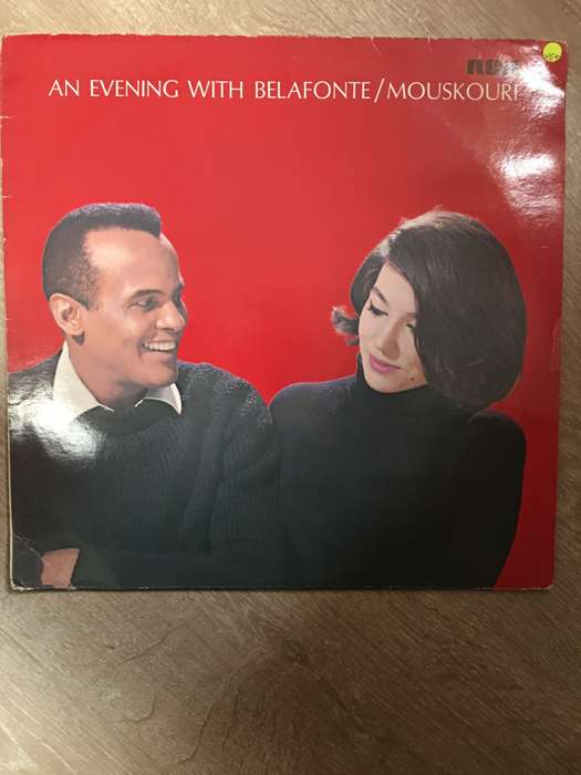 An Evening With Belafinte/Mouskouri - Vinyl LP Record - Opened  - Very-Good+  Quality (VG+)