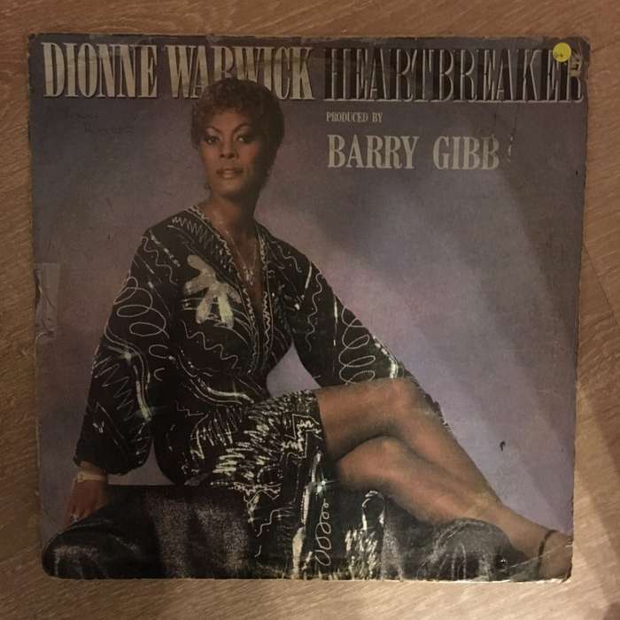 Dionne Warwick - Heartbreaker (With Andy Gibb)  -  Vinyl Record - Good+ Quality (G+)