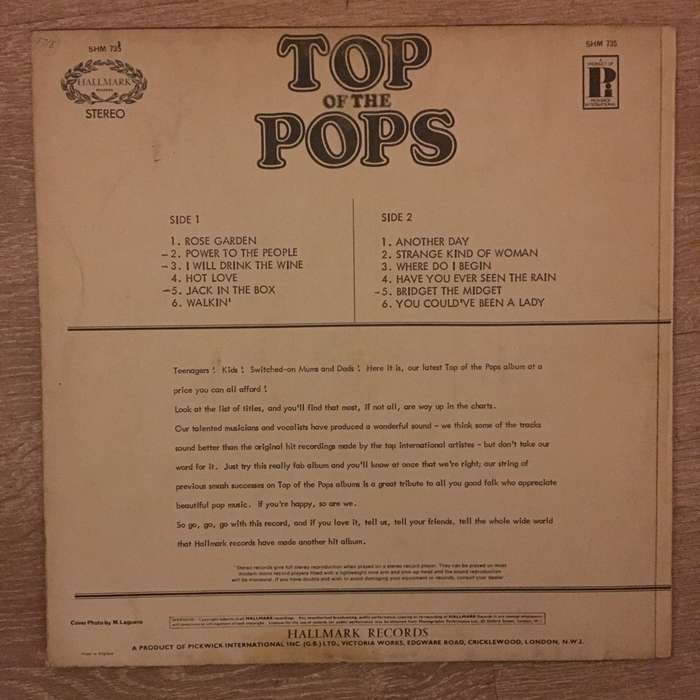Top Of The Pops - Vinyl LP Record - Opened  - Very-Good Quality (VG)