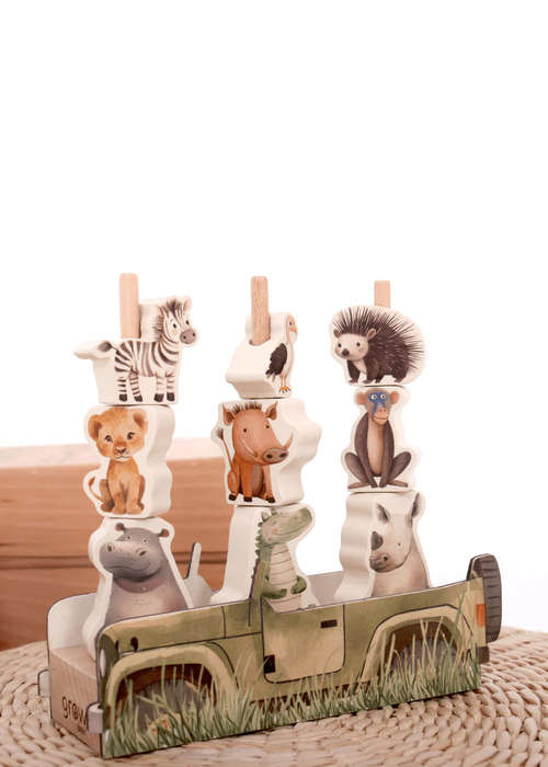 Grow baby Animal stacker