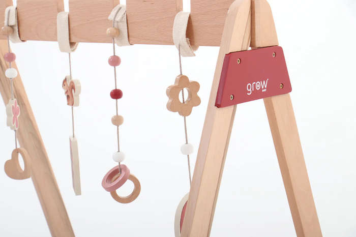 Grow Baby Wooden Baby Play Gym - Bebe Pure