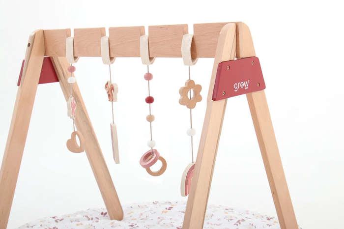 Grow Baby Wooden Baby Play Gym - Bebe Pure