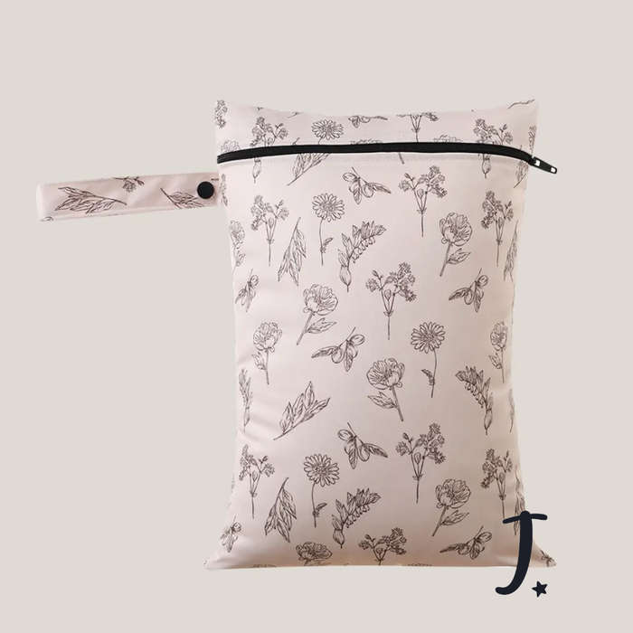 Reusable Wet Bag - Small - Flowers