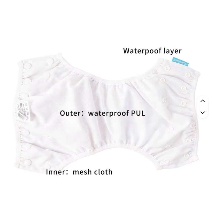 Pastel Mermaid Swim Diaper