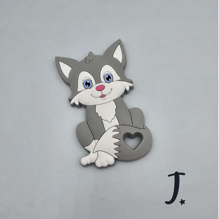 Silicone character teether