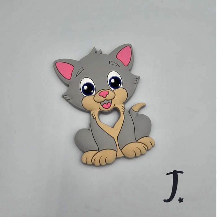 Silicone character teether
