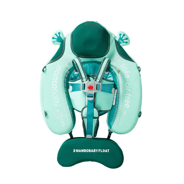 Mambobaby chest and back float - Air free - With canopy - Frog