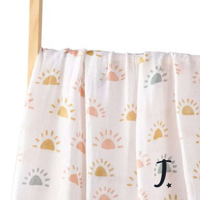 100% cotton muslin blanket - Various prints