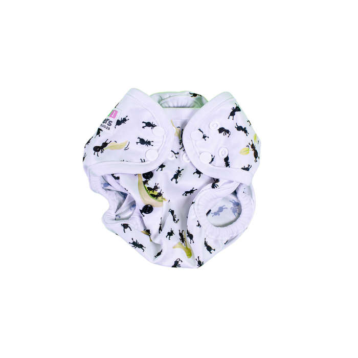 Mini matters PUL cover - newborn - Ants in my pants