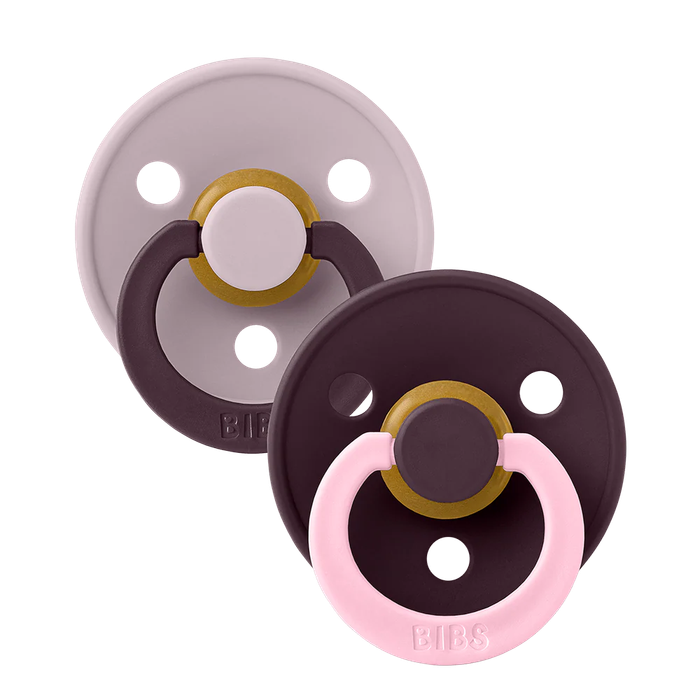 BIBS 2-pack Fusion Latex - Dusky Lilac Plum mix