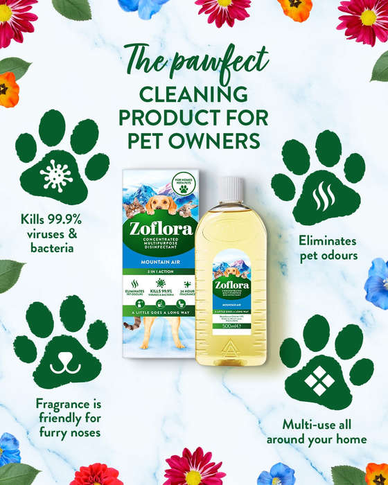 Zoflora Mountain Air Concentrate - Breathe Deep. Clean Deeper