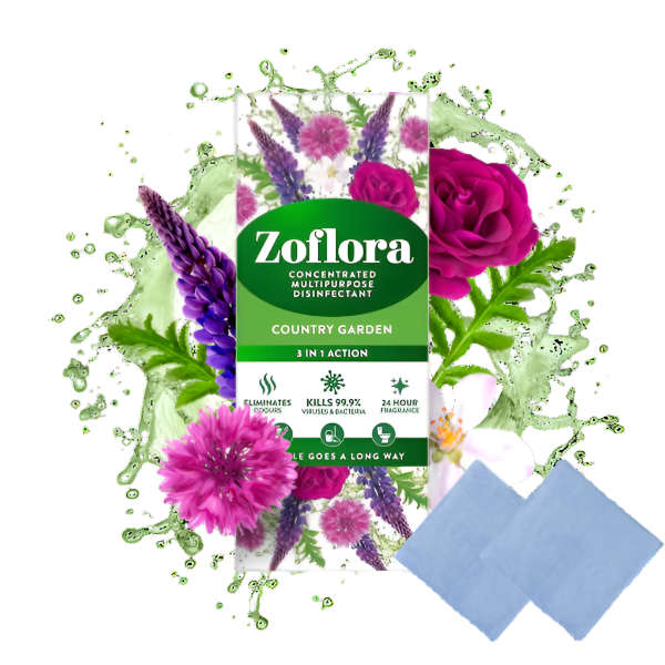 Zoflora Country Garden Concentrate - Country Fresh. Spotless Clean