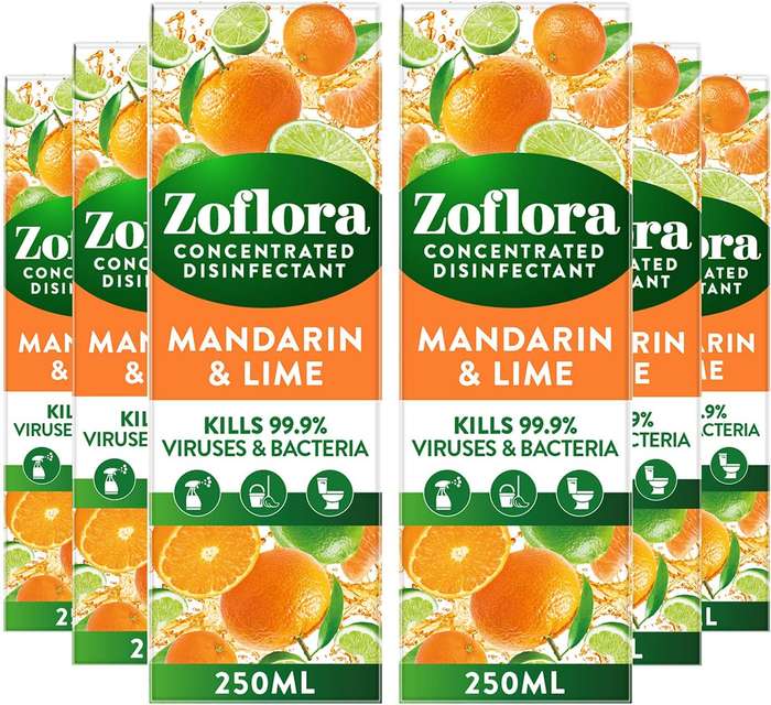 Zoflora Mandarin & Lime Concentrate - Fresh Citrus. Fierce Clean.