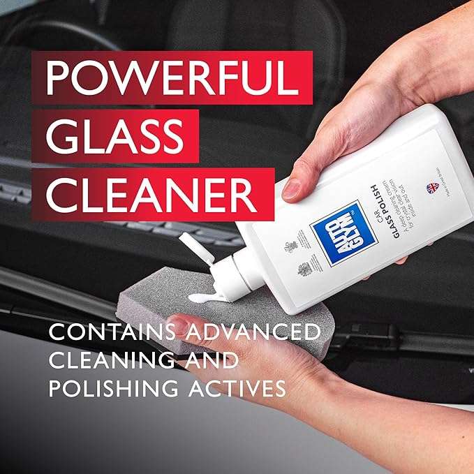 Autoglym Car Glass Polish 500ml - Crystal Clarity. Every Time.