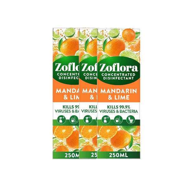 Zoflora Mandarin & Lime Concentrate - Fresh Citrus. Fierce Clean.